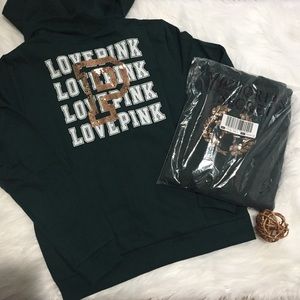 NIP BLING PERFECT FULL ZIP HOODIE AND CLASSIC PANT